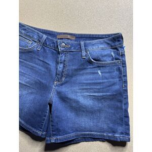 Joe's‎ Jeans SZ 31 Jean Shorts Distressed Frayed Hems Low-Rise Zip-Fly Pockets